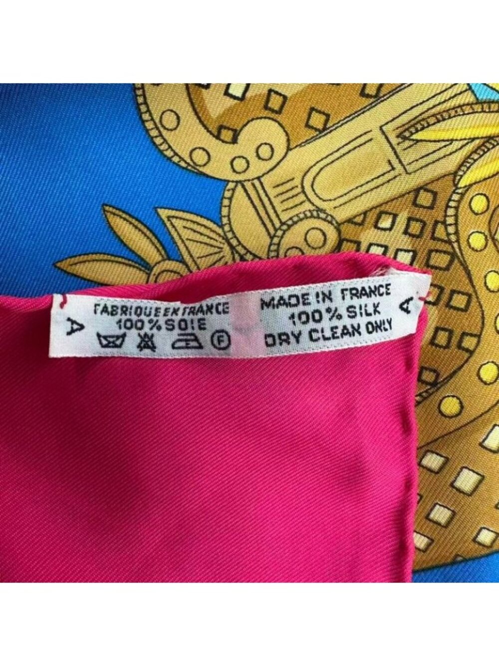 Hermes Carre 90 Silk Scarf Tournez Manege Merigo Land Rose Pink - Picture 6 of 6